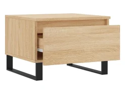Conjunto de 2 Mesas de Centro | Mesa de apoio | Mesa de café 50x46x35cm deriv. madeira carvalho sonoma