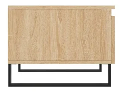 Conjunto de 2 Mesas de Centro | Mesa de apoio | Mesa de café 50x46x35cm deriv. madeira carvalho sonoma