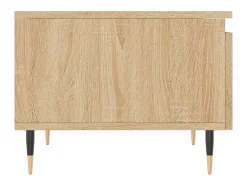 Conjunto de 2 Mesas de Centro | Mesa de apoio | Mesa de café 50x46x35cm deriv. madeira carvalho sonoma