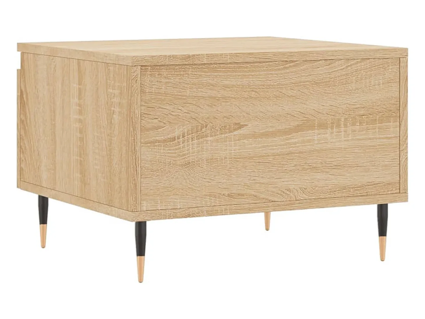 Conjunto de 2 Mesas de Centro | Mesa de apoio | Mesa de café 50x46x35cm deriv. madeira carvalho sonoma