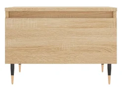 Conjunto de 2 Mesas de Centro | Mesa de apoio | Mesa de café 50x46x35cm deriv. madeira carvalho sonoma