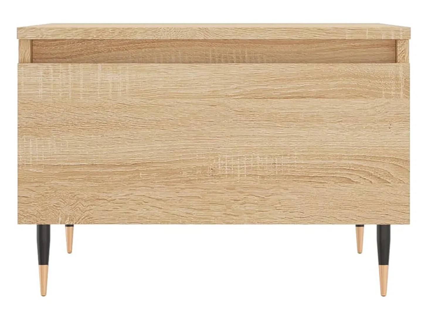 Conjunto de 2 Mesas de Centro | Mesa de apoio | Mesa de café 50x46x35cm deriv. madeira carvalho sonoma