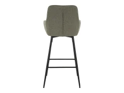 CONJUNTO DE BANCO DE BAR CINZA 2 PCS CM 55X55X109
