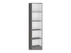 Conjunto de estantes para escritório em melamina de 3 peças com prateleiras, 180.6 cm X 170.6 cm X 29.9 cm , Multicolorido