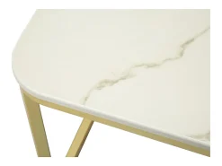 Conjunto de Mesas Auxiliares VKH794, Bege, 70x70x48 cm, Kendra Home