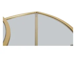 Conjunto de Mesas Auxiliares VKH553, Ouro, 60x60x50 cm, Kendra Home