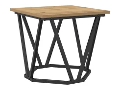 Conjunto de mesas de apoio 2 pcs carvalho artisiano