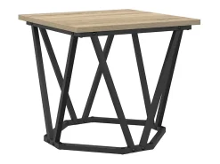 Conjunto de mesas de apoio 2 pcs Carvalho sonoma