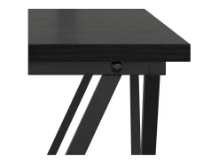 Conjunto de mesas de apoio 2 pcs Carvalho preto 50x50x40 cm