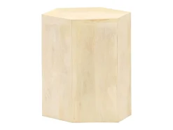 Conjunto de mesas de centro 3 pcs madeira de mangueira maciça