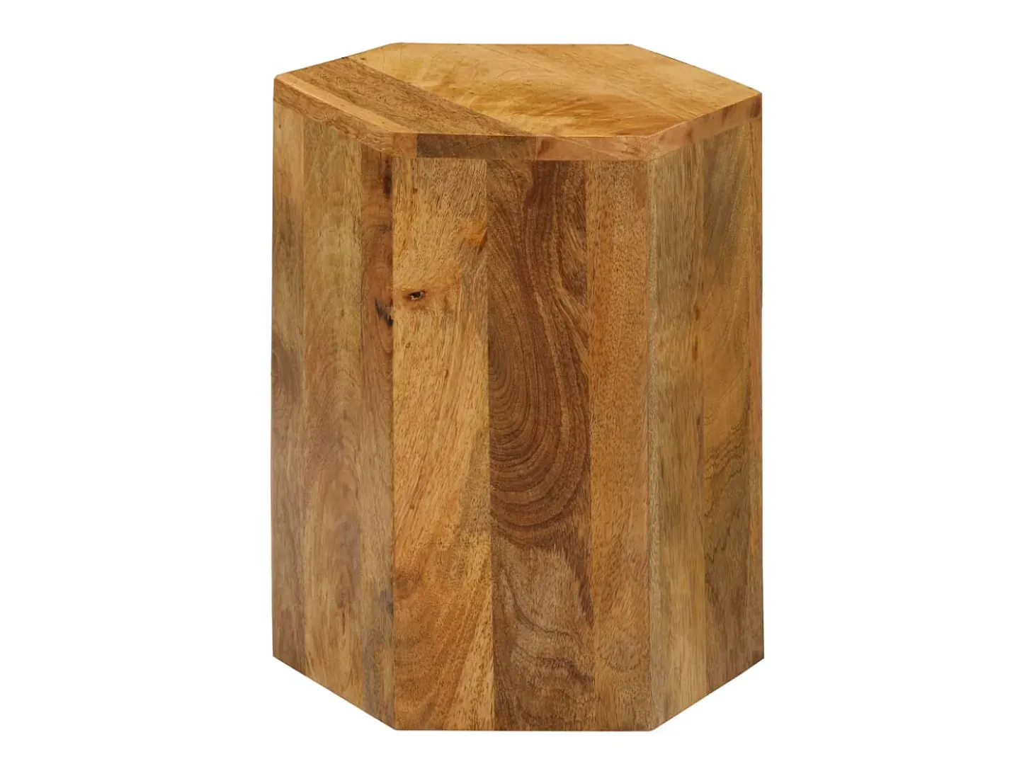 Conjunto de mesas de centro 3 pcs madeira de mangueira maciça