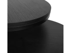 Conjunto de mesas de centro Manu Preto