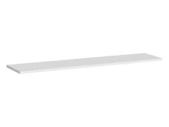 Conjunto de móveis de sala de estar design SWITCH VI. Cores em carvalho e branco com acabamento em carvalho com efeito fresado e branco brilhante.