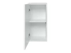 Conjunto de móveis para sala de estar SWITCH XXII, design moderno, na cor branca brilhante.