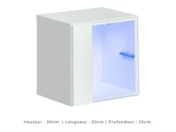 Conjunto de móveis para sala de estar SWITCH XXI, design em preto e branco.
