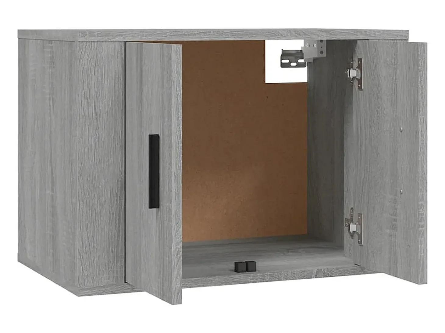 Conjunto de móveis Sonoma de madeira engenheirada com 3 peças (armário aparador TV sala de estar quarto sala de TV) - 02_0024634
