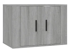 Conjunto de móveis Sonoma de madeira engenheirada com 3 peças (armário aparador TV sala de estar quarto sala de TV) - 02_0024634