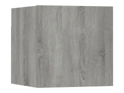Conjunto de móveis Sonoma de madeira engenheirada com 7 peças (armário aparador suporte para TV sala de estar quarto sala de TV) - 02_0025217