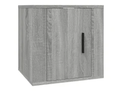 Conjunto de móveis Sonoma de 8 peças em madeira engenheirada (armário aparador suporte para TV sala de estar quarto sala de TV) - 02_0025323