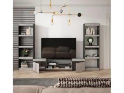 Conjunto de móveis TV, 320x35x186cm, Para televisores até 80