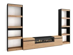 Conjunto de móveis TV, 320x35x186cm, Para televisores até 80