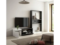 Conjunto de móveis TV, 260x35x186cm, Para televisores até 65