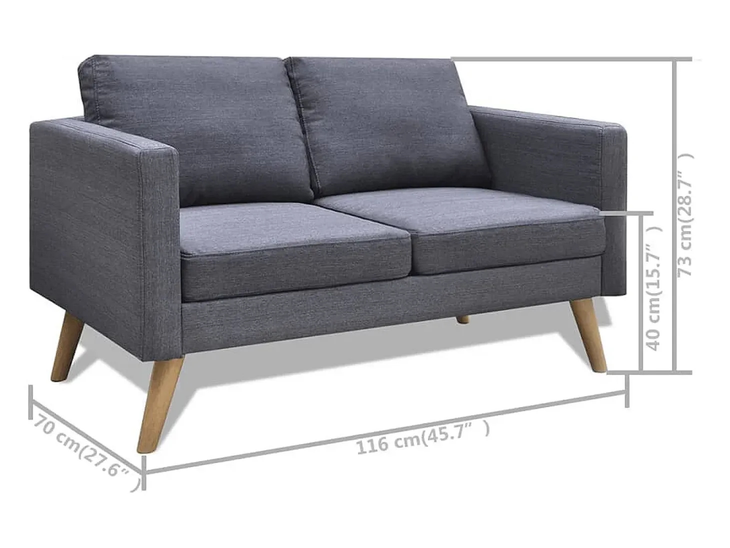 Conjunto de sofá de 2 lugares para sala de estar sala de TV ou casa para uso interno e conjunto de sofá de 3 lugares em tecido cinza escuro 02_0019693