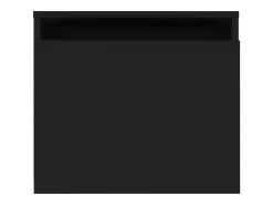 Conjunto mesas de centro 100x48x40 cm derivados madeira preto