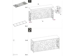 Consol Espiral Cm 140X36X82