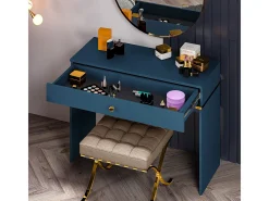 Consola 1 gaveta Thalia azul 79cm