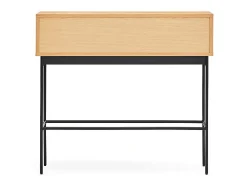 Consola 2 portas carvalho 100x36 cm