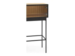 Consola 2 portas carvalho 100x36 cm