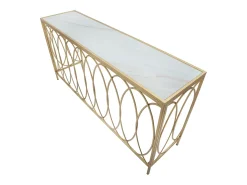 CONSOLA ARCO SIMILMÁRMORE CM 160X40X79