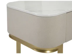 Consola de beleza com 3 gavetas cm 100X40X80