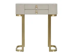 Consola de beleza com 2 gavetas cm 70X40X80
