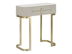 Consola de beleza com 2 gavetas cm 70X40X80