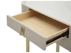 Consola de beleza com 2 gavetas cm 70X40X80