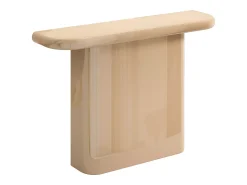 Consola em MDF - Bege lacado - RABIRI