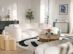 Consola em vidro temperado curvo e fumado preto - ALONZO
