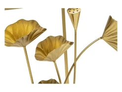 Consola Folha 73, Ouro, 120x40x80 cm, Kendra Home