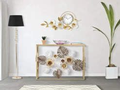 CONSOLA GLAM FLORIS CM 113X40X80