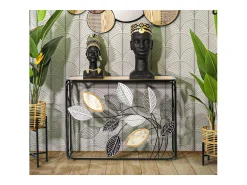 Consola Natura 3, Multicolorido, 108x36,8x80 cm, Kendra Home