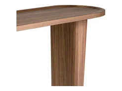 Consola oval em nogueira meio ponto 3249 ANGEL CERDA