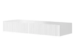 Consola suspensa 2 gavetas branca 100x41 cm