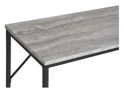 Consola Vita, Castanho, 110x26x80 cm, Kendra Home