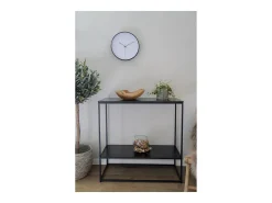 Consola Vita, Preto, 36x80x80 cm, Kendra Home