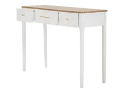 Consola VKH606, Branco, 107x37x80 cm, Kendra Home
