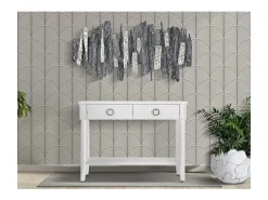 Consola VKH603, Branco, 110x40x82 cm, Kendra Home