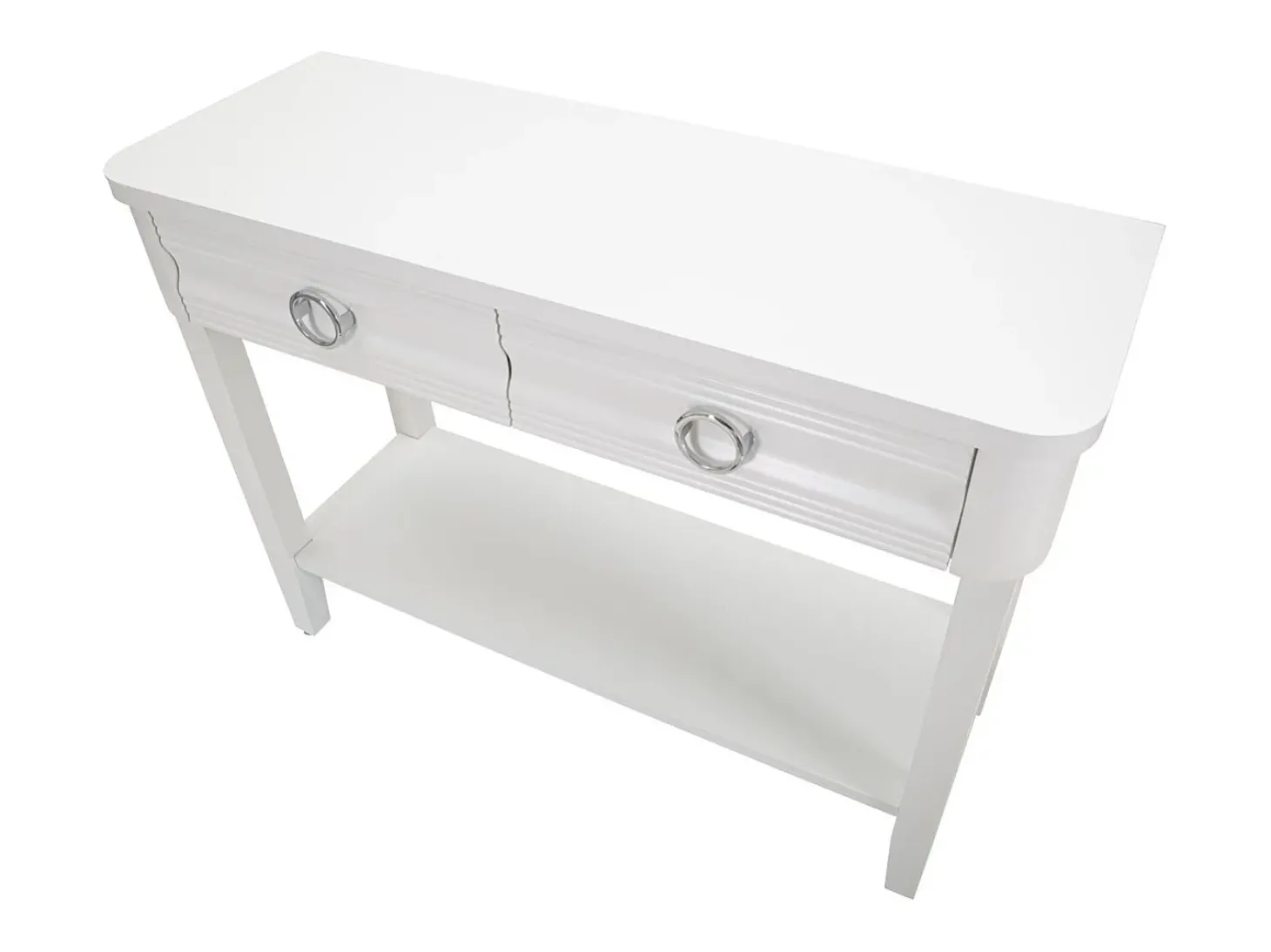 Consola VKH603, Branco, 110x40x82 cm, Kendra Home