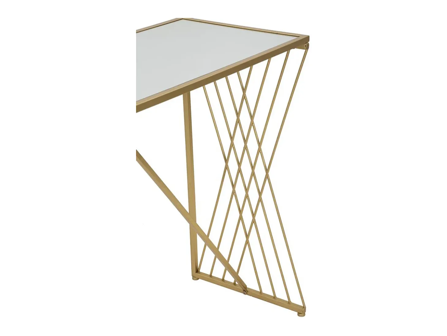 Consola VKH624, Ouro, 120x40x80 cm, Kendra Home